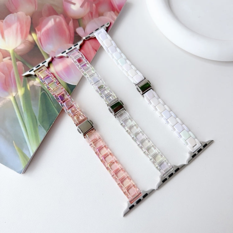 Sandsberg | Für Apple Watch Series 7 45mm Laser PC Farbige 12mm Slim Watch Band (Pink)