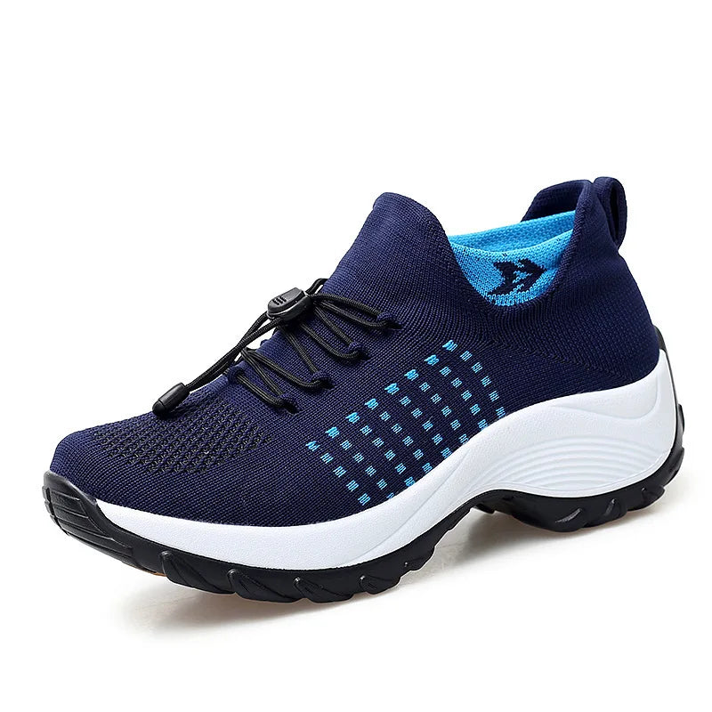 Sneakers Damen Orthopädische Sneakers Damen Plattform Weiß Schwarz Rot Sportschuhe Damen Freizeitschuhe