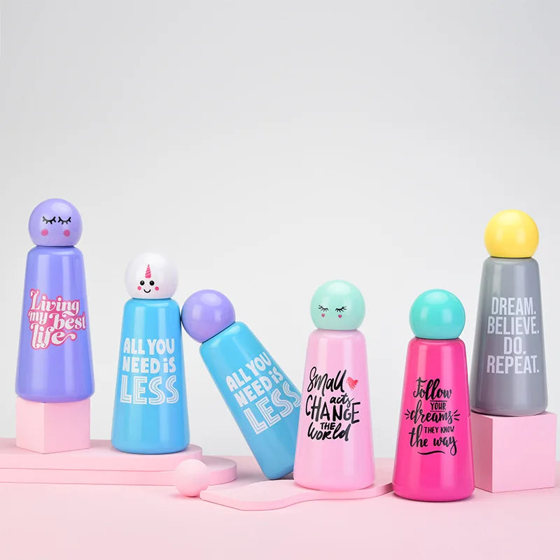 Steel 2-tone Flasche