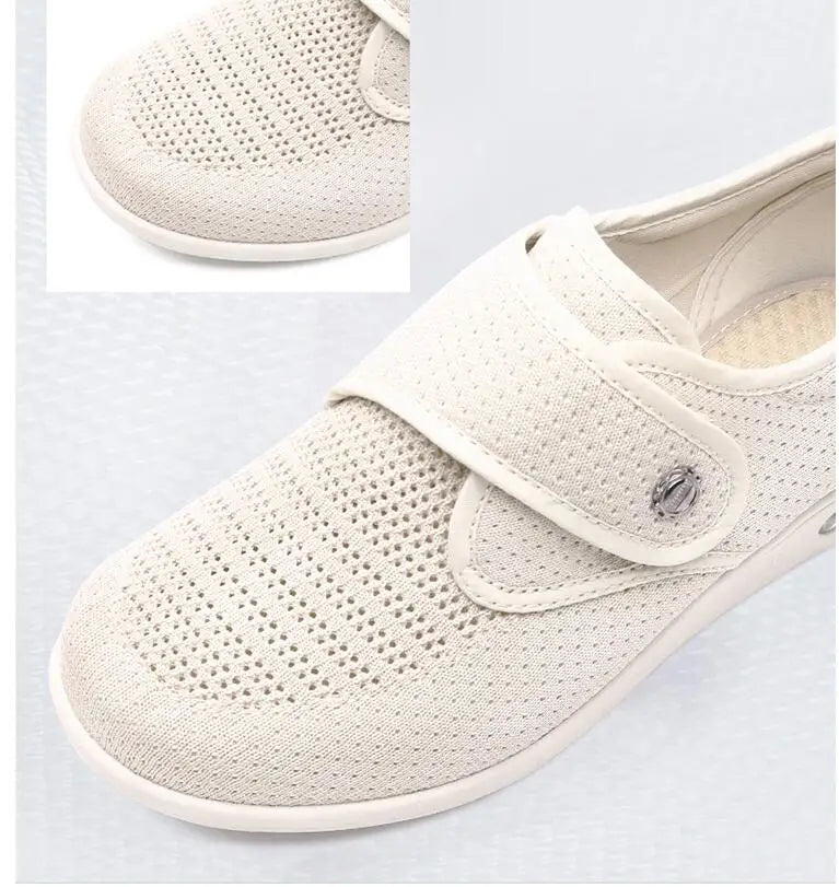 Orthopädie Schuhe für breite Füße geschwollen Daumen Eversion Einstellung weich Diabetiker Mama und Papa