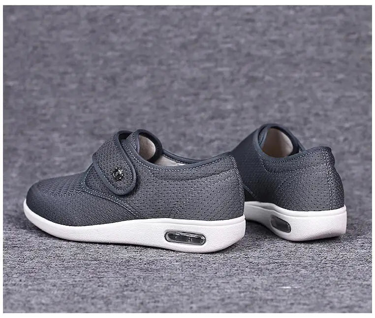 Orthopädie Schuhe für breite Füße geschwollen Daumen Eversion Einstellung weich Diabetiker Mama und Papa