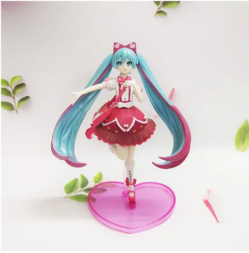Neue Anime Miku Süß Kawaii Virtuelle Sängerin Miku Manga Statue Figuren PVC Actionfigur