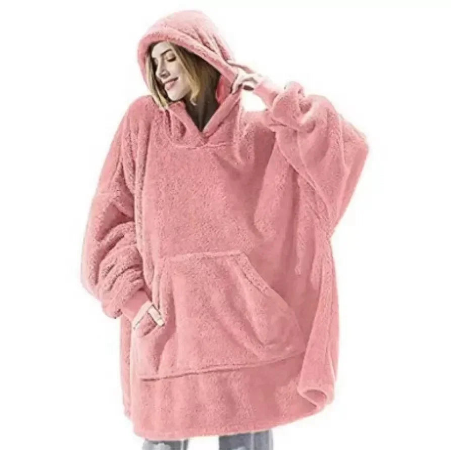 Sandsberg Fleece-Deckenpullover | Kuschelig & Bequem | Perfekt für Zuhause & Unterwegs | In vielen Farben erhältlich