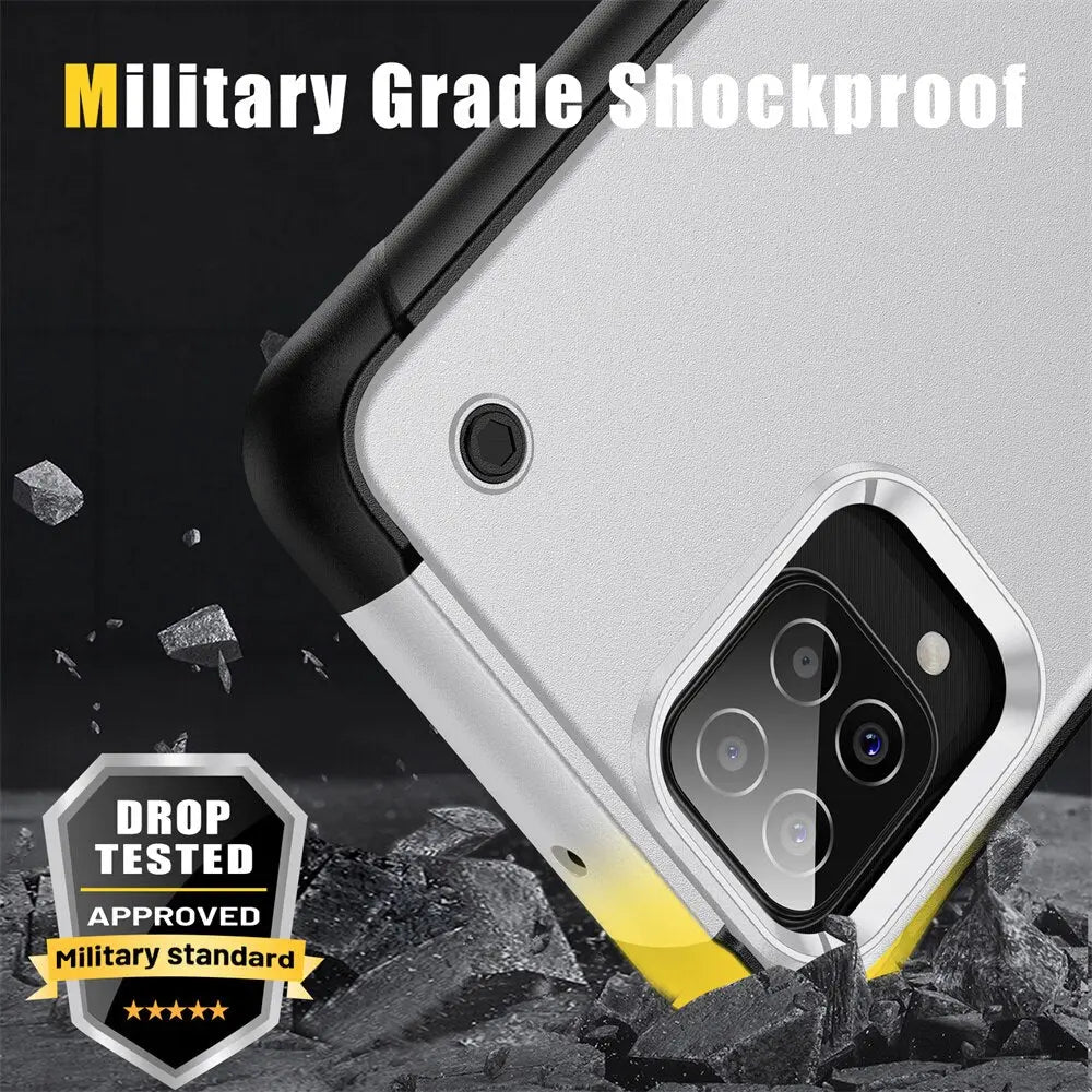 UltraClip Stoßfeste Schutzhülle in Militärqualität für Samsung Galaxy A
