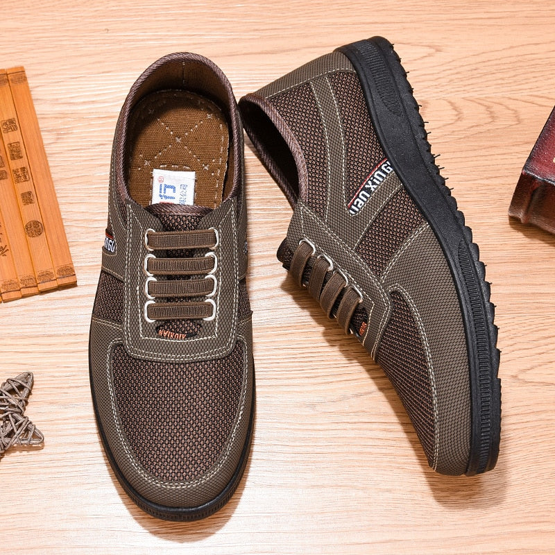 Herren Stoffschuhe mit Atmungsaktivität - Purn