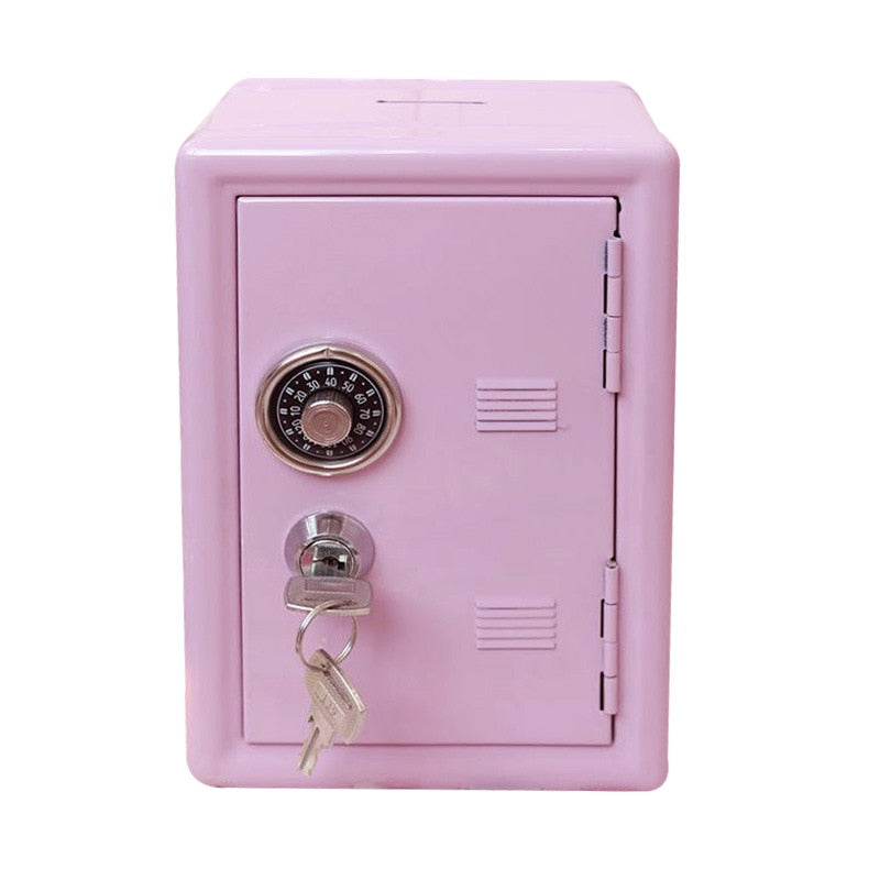 Kleine pinke Safe