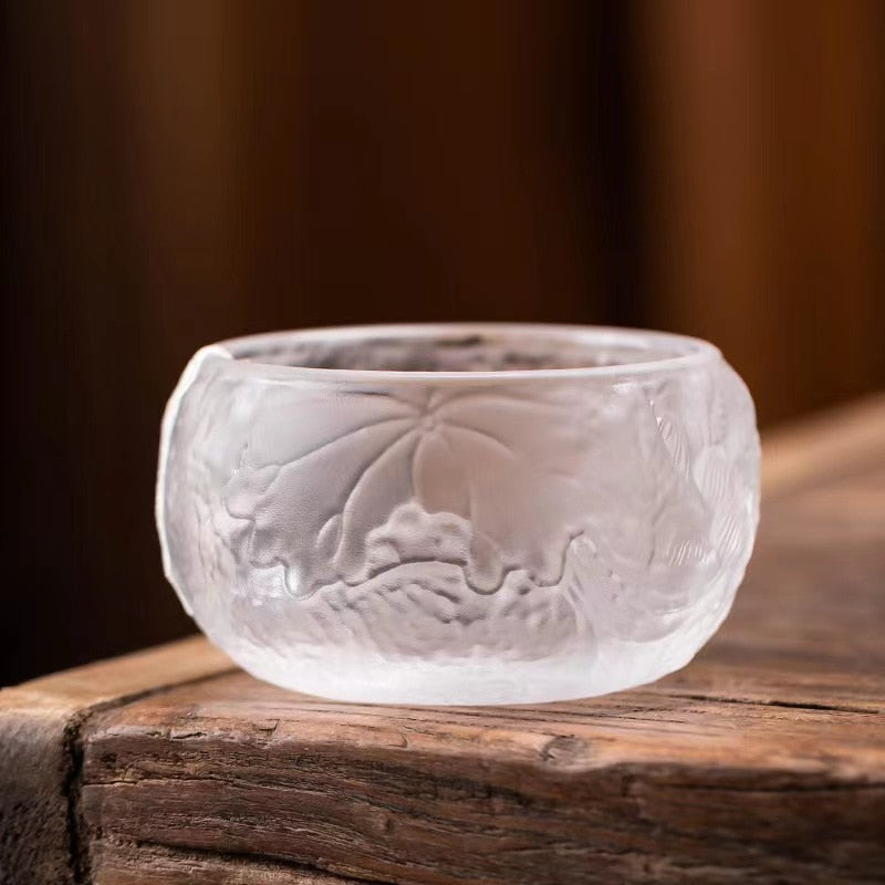 Meisterbecher Japanische Kung Fu Teetasse Kristall Teeschale Persönliche Haushalts Teetasse Tee-Set Großhandel Teetasse