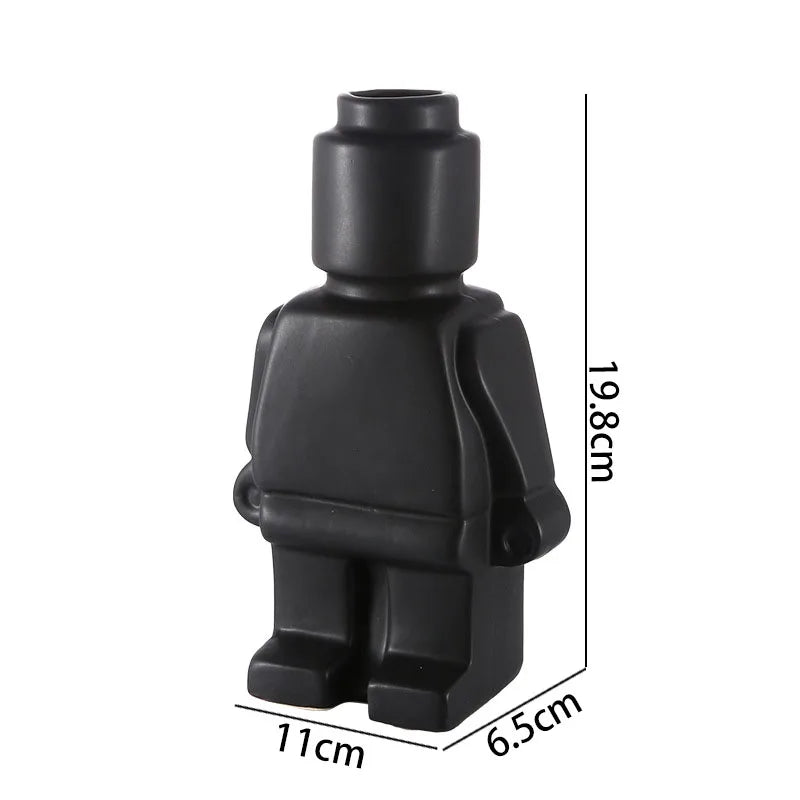 Keramische Roboter Vase