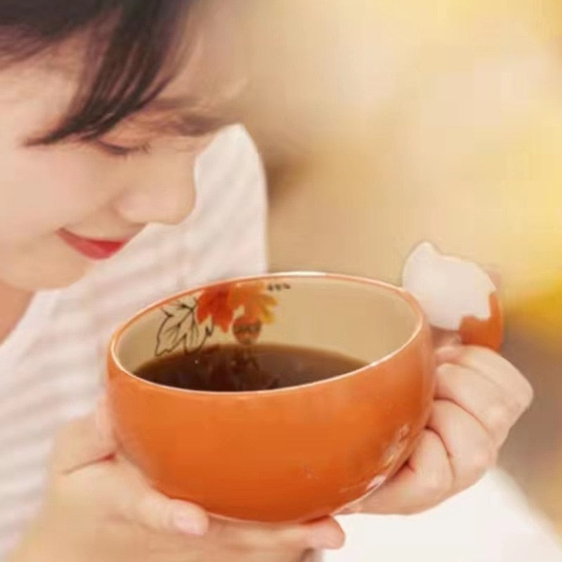 Herbst Kitsune Becher