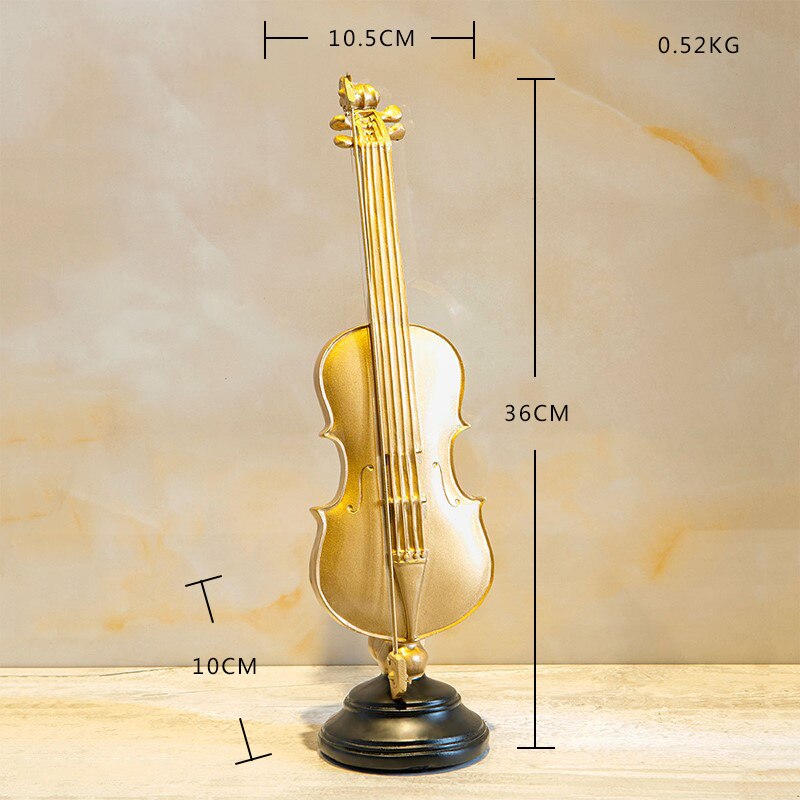 Goldene dekorative Tierstatue