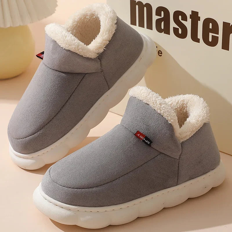 Winter Warme Dicke Pantoffeln | Komfortable Indoor Hausschuhe