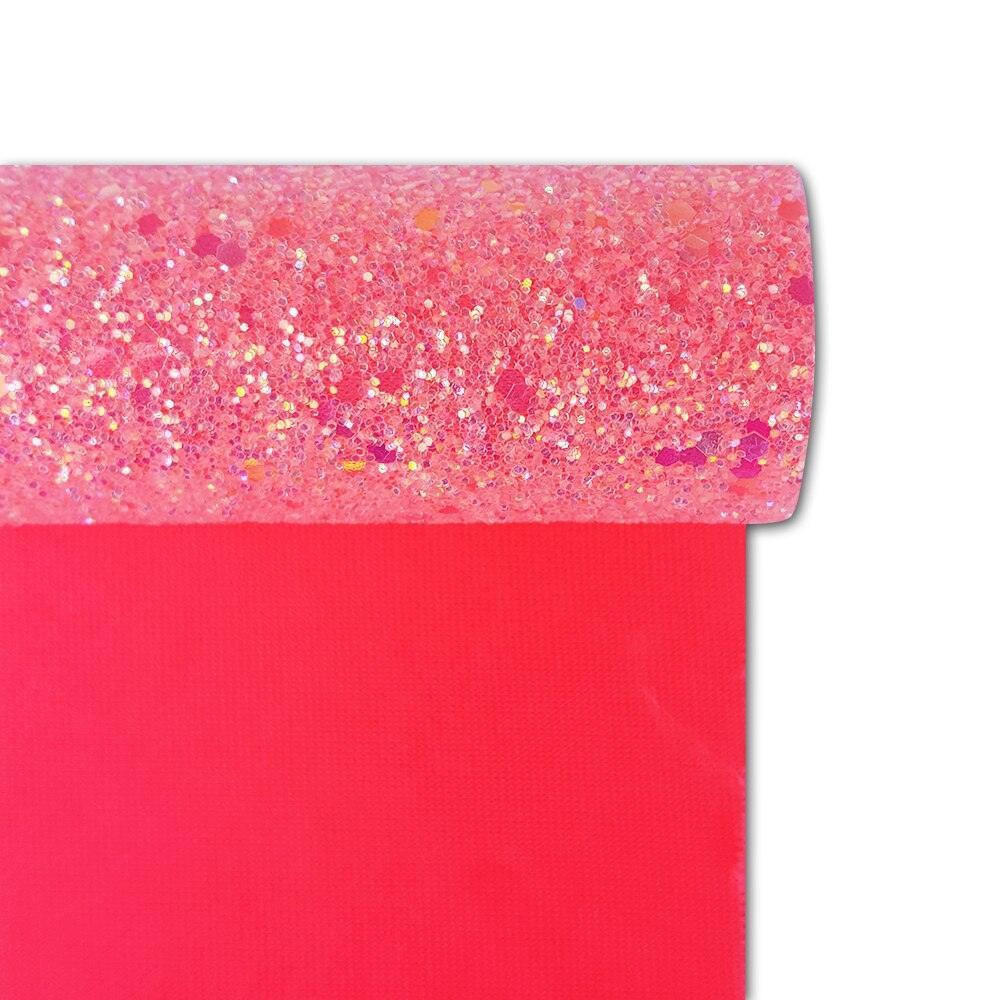 Sandsberg | Glamoureuze Roze Glanzende Glitters Stof Rol voor Indrukwekkende Handtassen en Accessoires