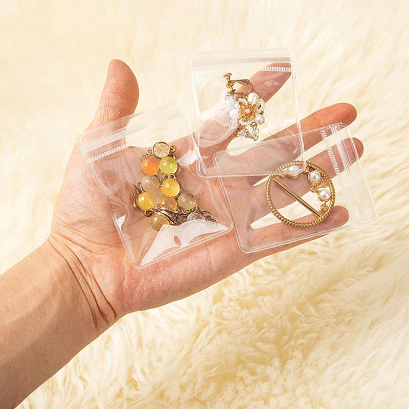 JewelryBook: Transparent Schmuck Aufbewahrung Buch Satz