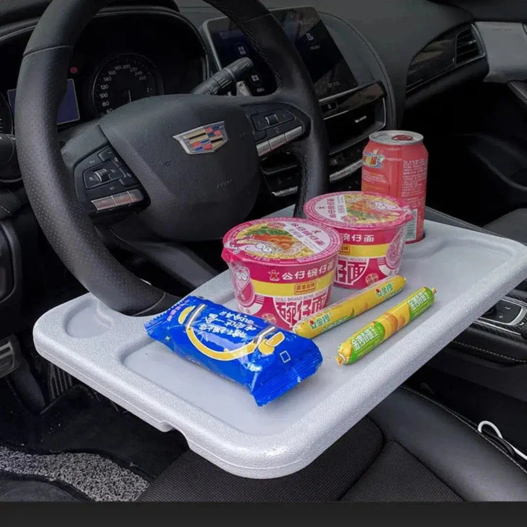 Autotisch – Stabiler und verstellbarer Tisch für Arbeit und Mahlzeiten im Auto