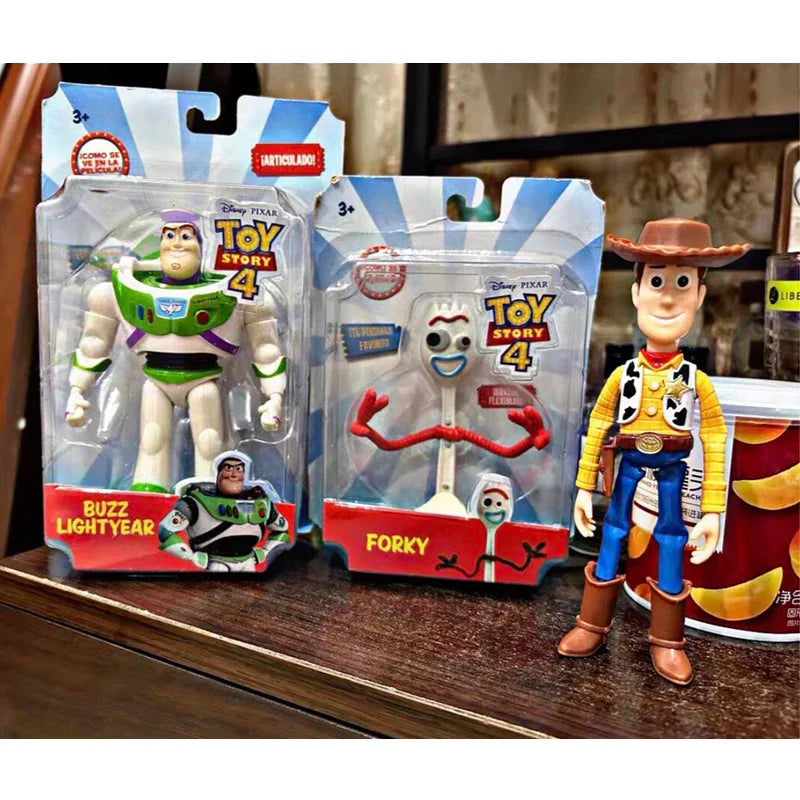 Toy Story Forky Buzz Lightyear Bobo Duke Caboom Jessie Woody Bo Peep Actionfigur Anime-Figur Spielzeug Puppe Geschenk Hamtory Modell