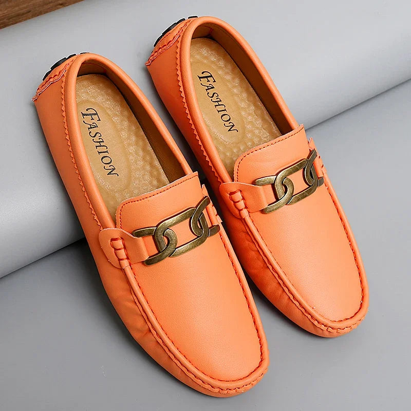 Herren Freizeit Schuhe Atmungsaktive Slipper Sneaker Flach Handgemacht Retro Freizeit Slipper
