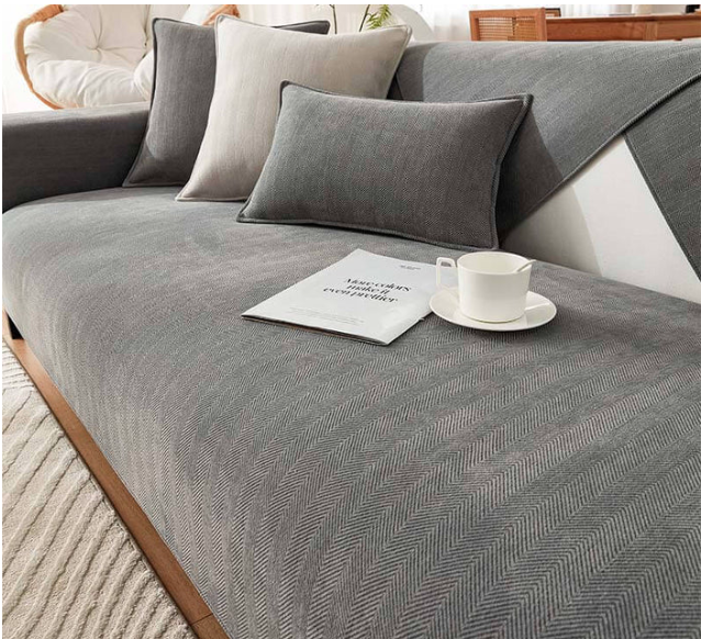 Herringbone Luxury Anti-Rutsch-Sofabezug (1+1 Gratis)