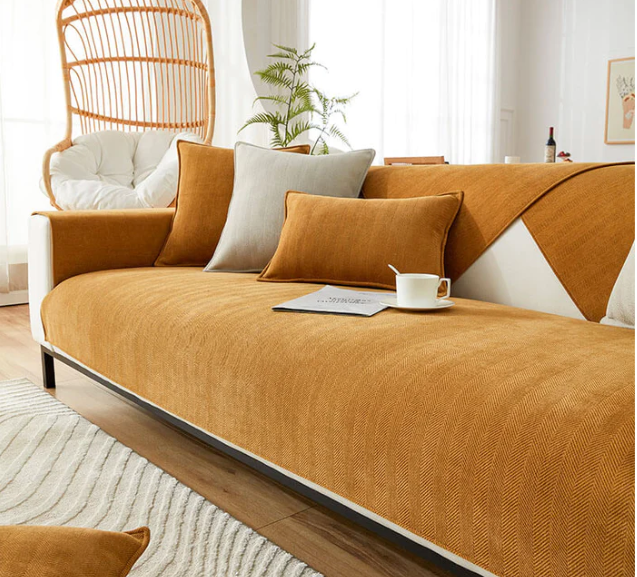 Herringbone Luxury Anti-Rutsch-Sofabezug (1+1 Gratis)