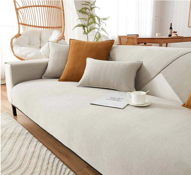 Herringbone Luxury Anti-Rutsch-Sofabezug (1+1 Gratis)