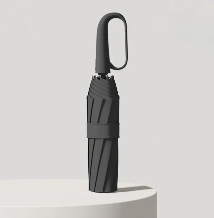 Sandsberg | Sturmsicherer Regenschirm mit reflektierender Kante