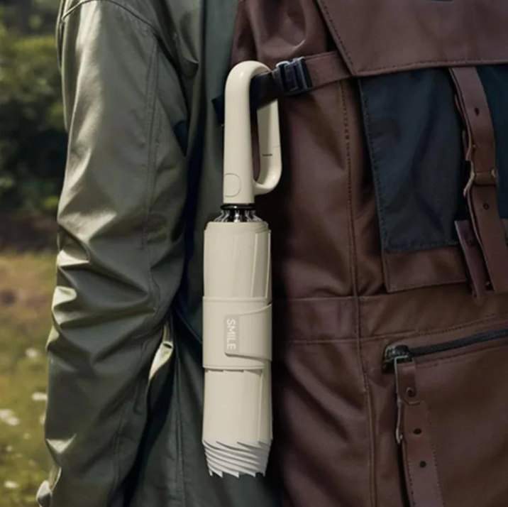 Sandsberg | Sturmsicherer Regenschirm mit reflektierender Kante