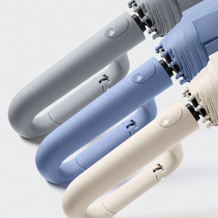 Sandsberg | Sturmsicherer Regenschirm mit reflektierender Kante