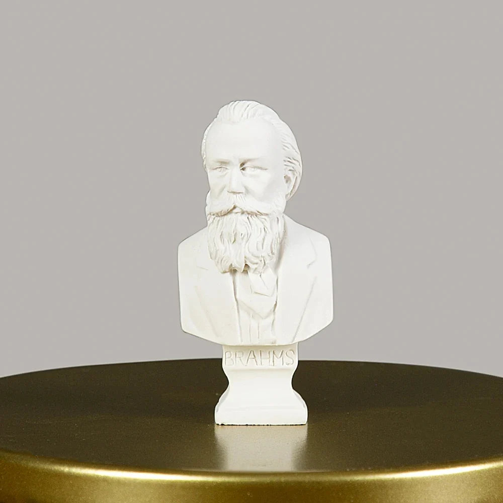 Griechische Mythologie Gott Göttin Held David Venus Mozart Büste Figurine Skulptur Statue Gips Skizze Übungsmodell Raumdekoration