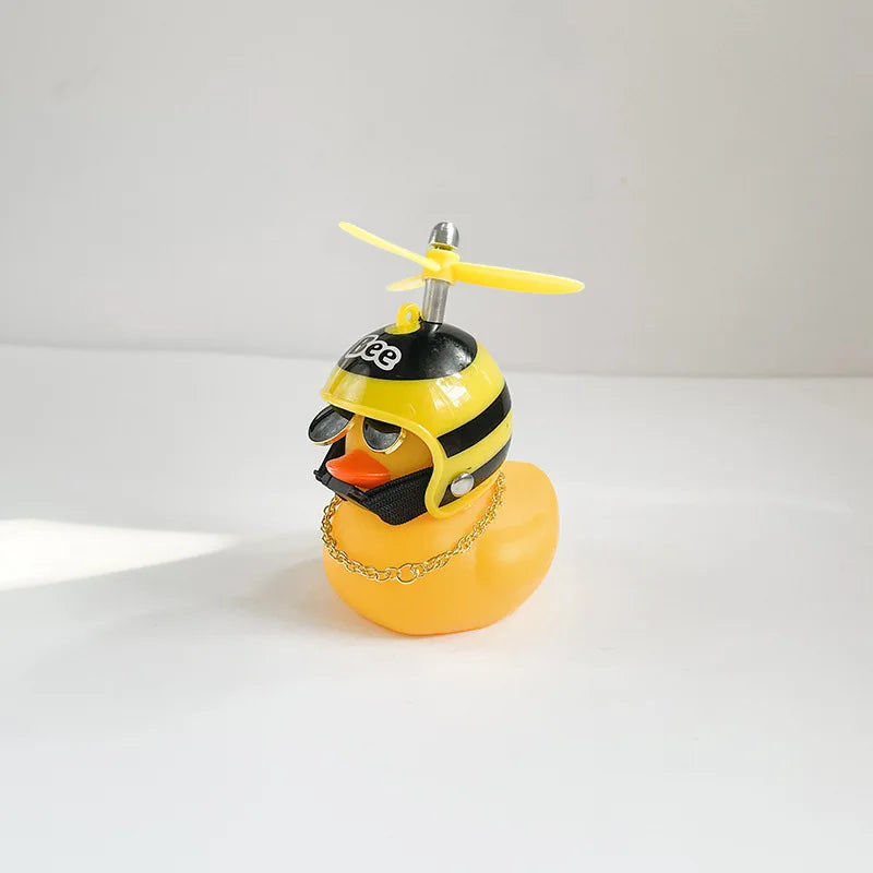 Sandsberg Enten Fahrradklingel mit Helm