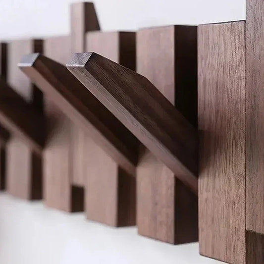 HarmonyHook - Stilvolles verstellbares Holz-Wandregal