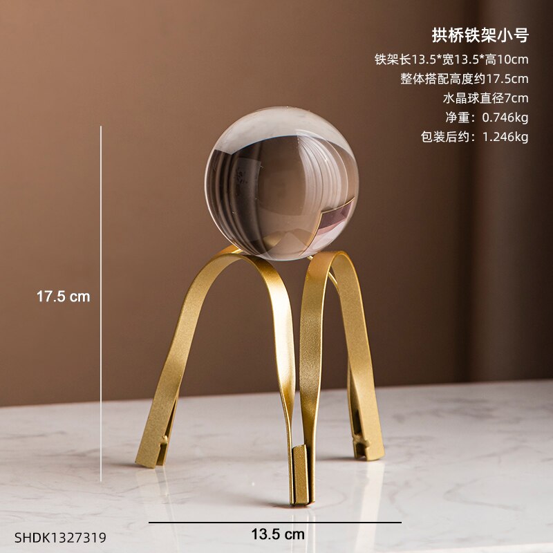 Goldene dekorative Tierstatue