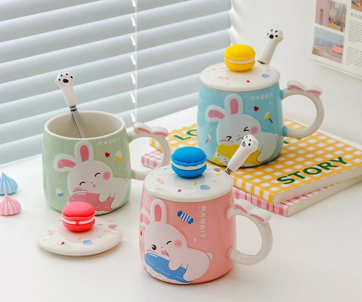 Macaron Bunny Tassen