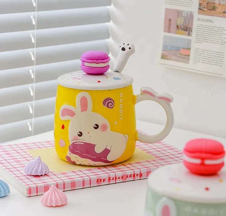 Macaron Bunny Tassen