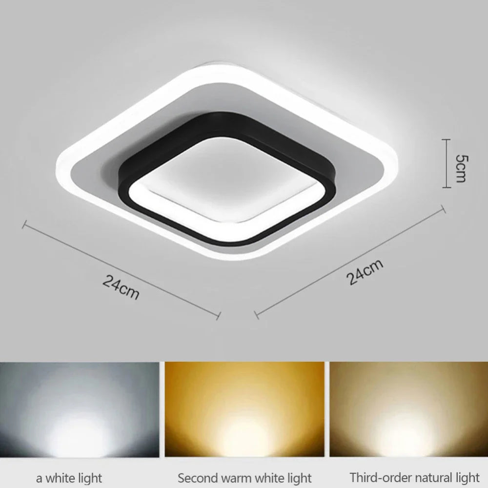 LED-Deckenleuchten Kronleuchter Moderne Decken-LED-Leuchte für Raum Aufputz Schlafzimmer Wohnzimmer Flur Balkonlichter