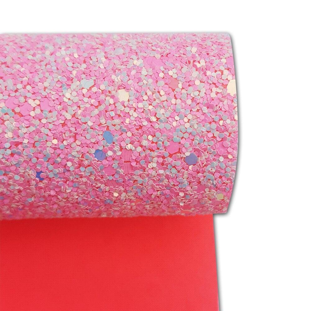 Sandsberg | Glamoureuze Roze Glanzende Glitters Stof Rol voor Indrukwekkende Handtassen en Accessoires
