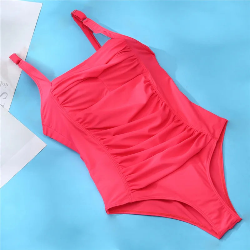 LUXESTIJL | Sexy gerippter Badeanzug | Für kleine und große Größen | Formender Badeanzug