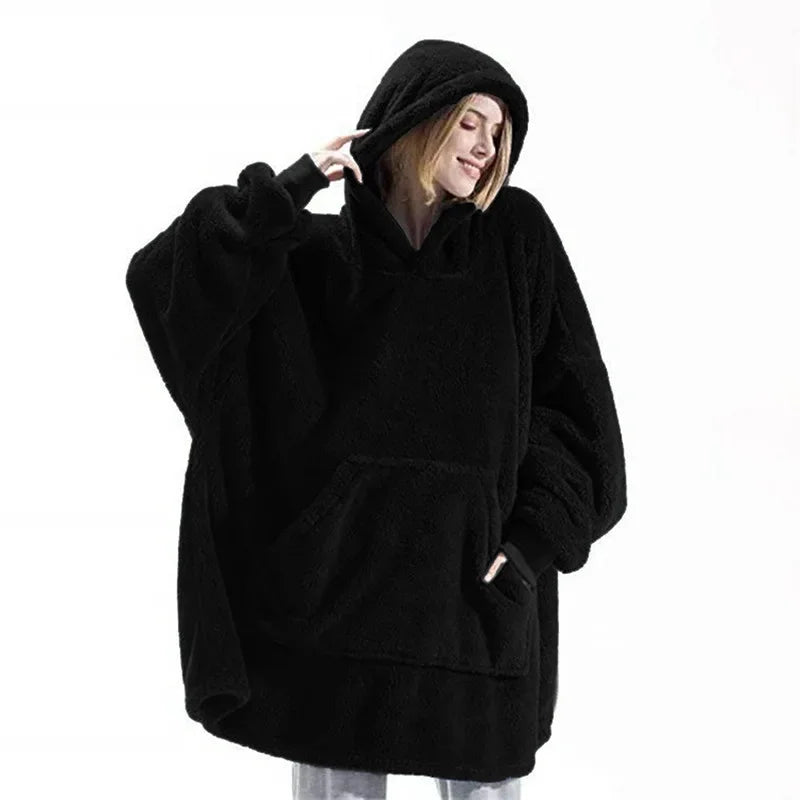 Sandsberg Fleece-Deckenpullover | Kuschelig & Bequem | Perfekt für Zuhause & Unterwegs | In vielen Farben erhältlich