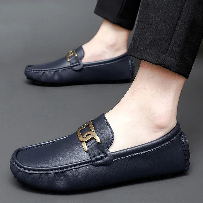 Herren Freizeit Schuhe Atmungsaktive Slipper Sneaker Flach Handgemacht Retro Freizeit Slipper