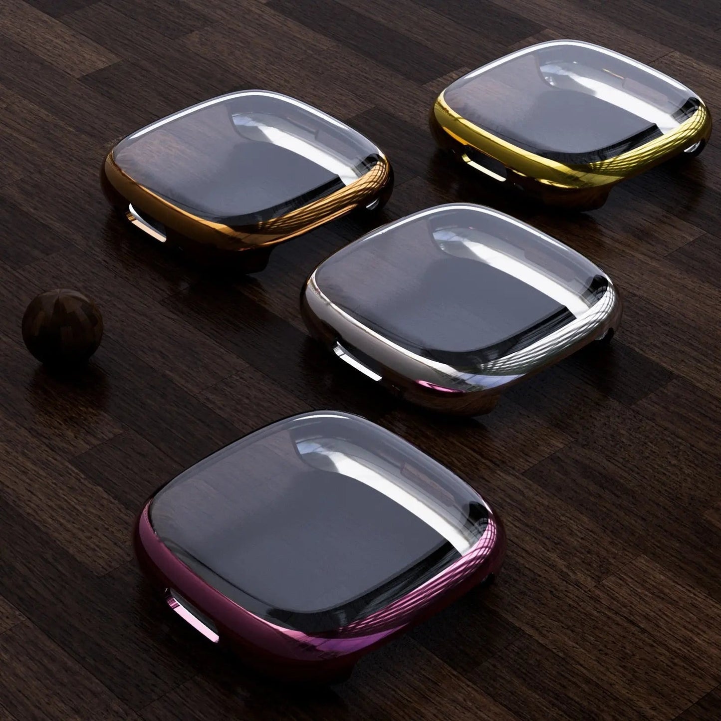 Pinnacle Premium Vollbild-Schutzhülle für Fitbit Versa 4