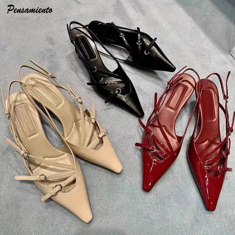 Patentleder Quadratzehen Damen Pumps 6cm hohe Absätze Elegante Frühling Sommer Büro Damen Schuhe