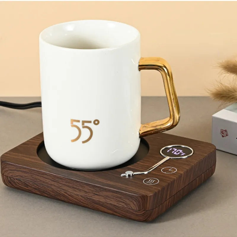 Smart Cup Heater Becherwärmer 3-Gang-Einstellung mit Abschaltautomatik Hält Getränke warm 110V/220V Kaffeetassenwärmer Elektrische Heizunterlage