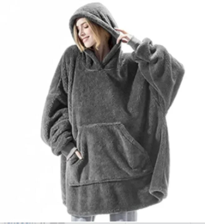 Sandsberg Fleece-Deckenpullover | Kuschelig & Bequem | Perfekt für Zuhause & Unterwegs | In vielen Farben erhältlich