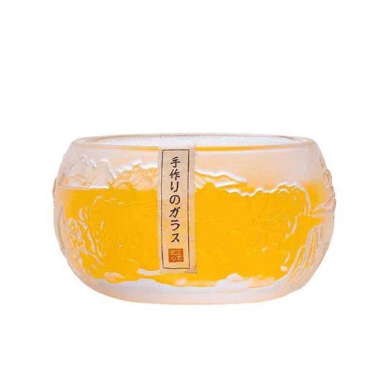 Meisterbecher Japanische Kung Fu Teetasse Kristall Teeschale Persönliche Haushalts Teetasse Tee-Set Großhandel Teetasse