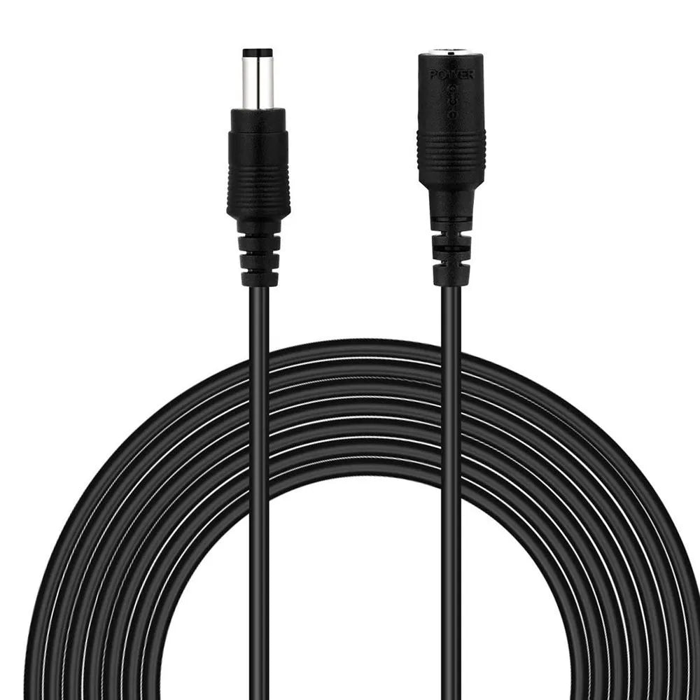 DC 12V Netzadapter Verlängerungskabel 5,5*2,1mm Stecker Buchse Stromkabel Verlängerung Draht 1M 2M 3M 5M 10M Kabel für CCTV Kamera Router