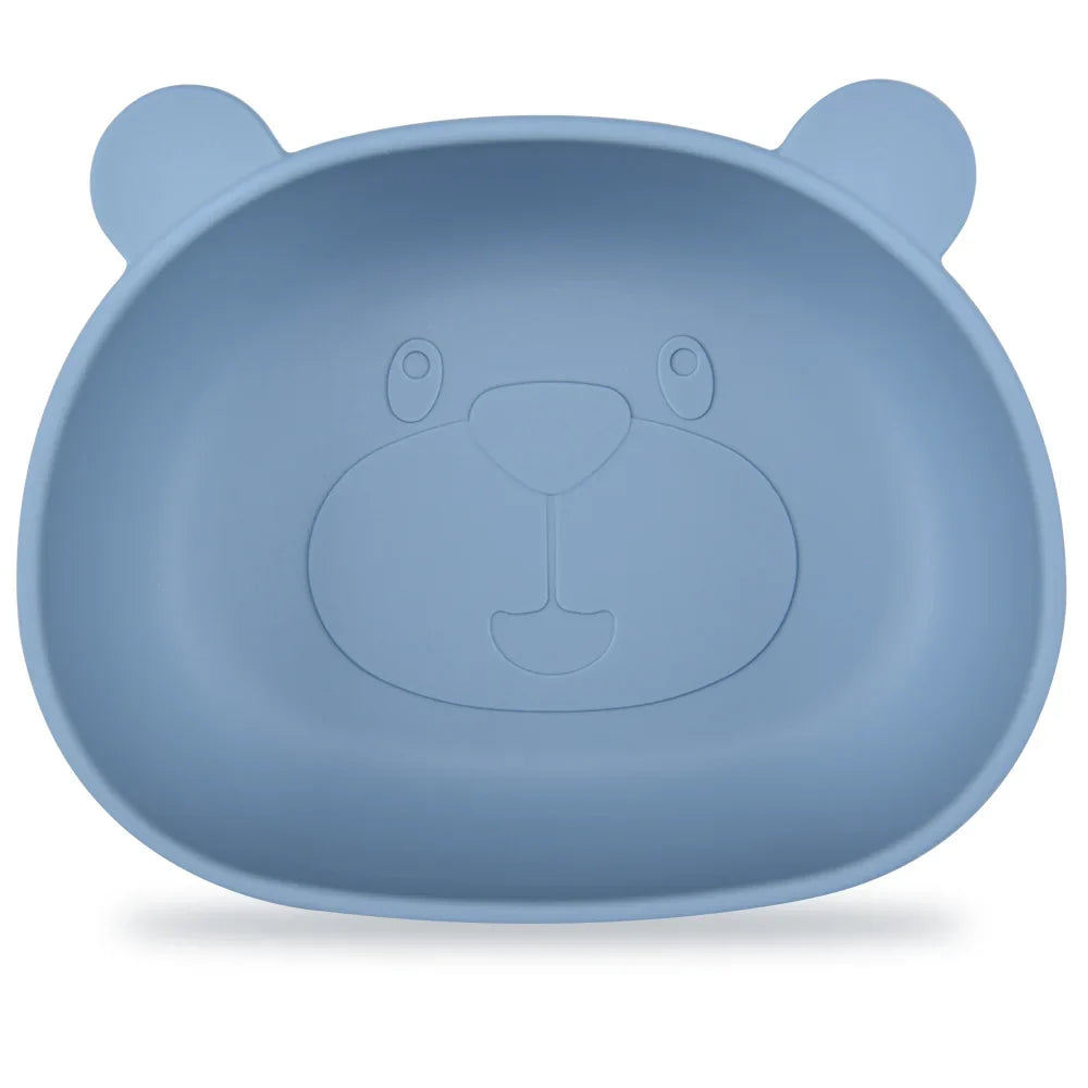 BPA-freie Silikon Panda Baby Geschirr Set