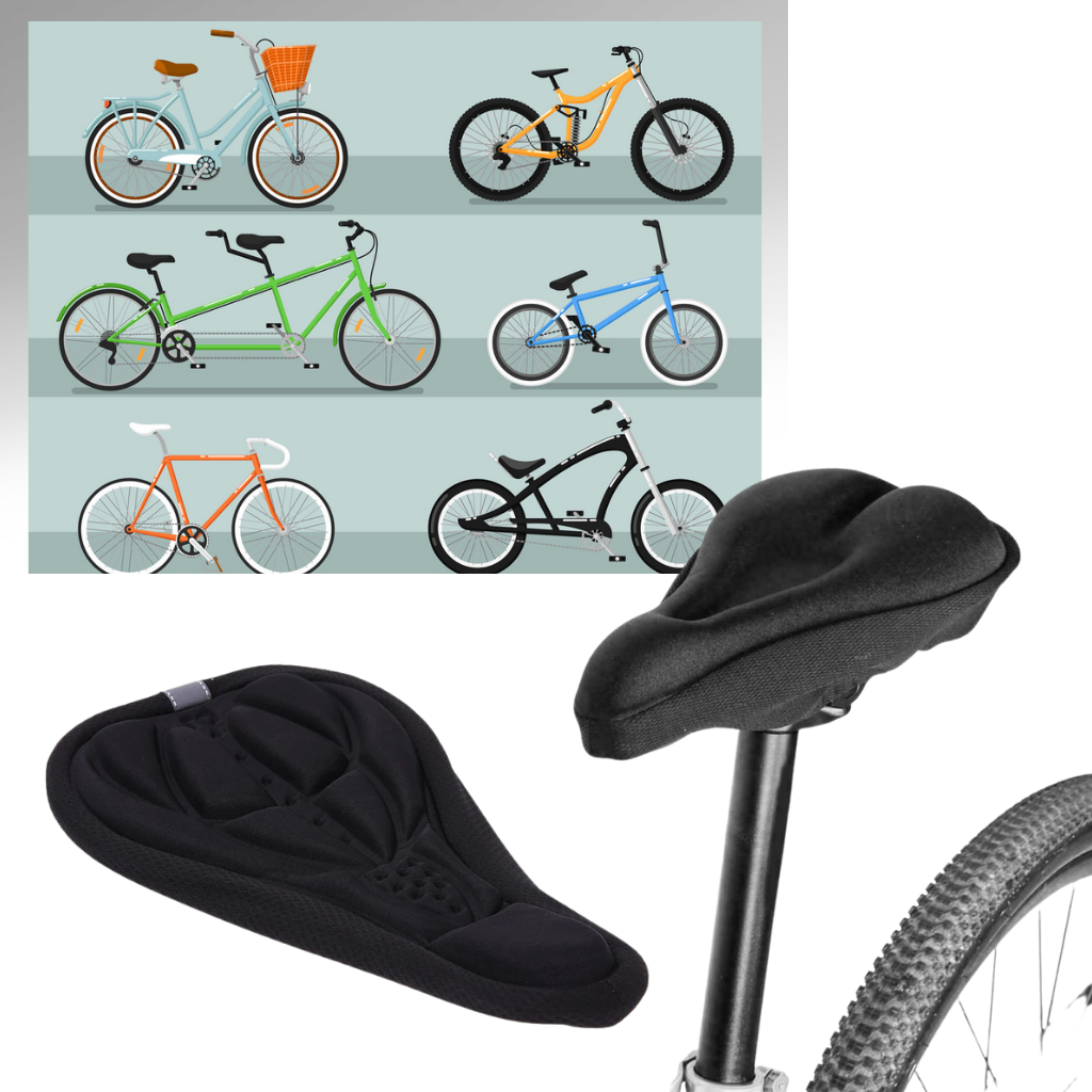 Ultra-komfortables Gel-Silikon-Fahrradsattel-Kissen