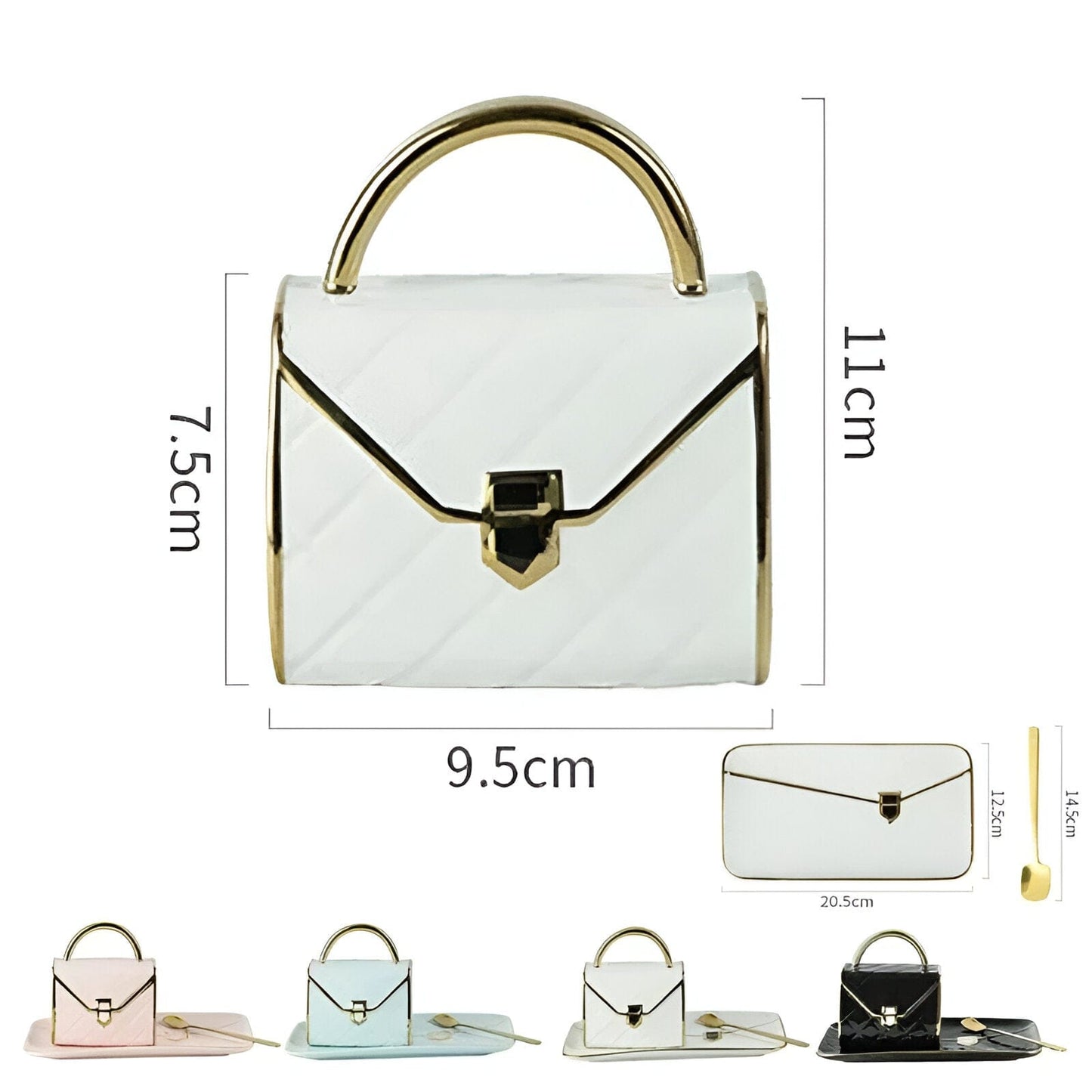Chic Handtaschen Tassen Set