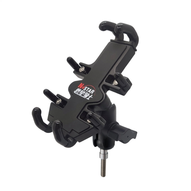 Sandsberg | N-STAR NJN001 Motorrad Fahrrad kompatible Mobiltelefon Halterung Aluminium Zubehör Fahrgeräte (Mit Hohlem M8 Ball)