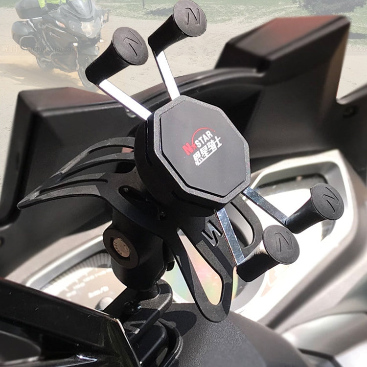 Sandsberg | N-STAR N002 Motorrad Fahrrad Handy Halterung Reitausrüstung (kleiner geneigter Kopf)