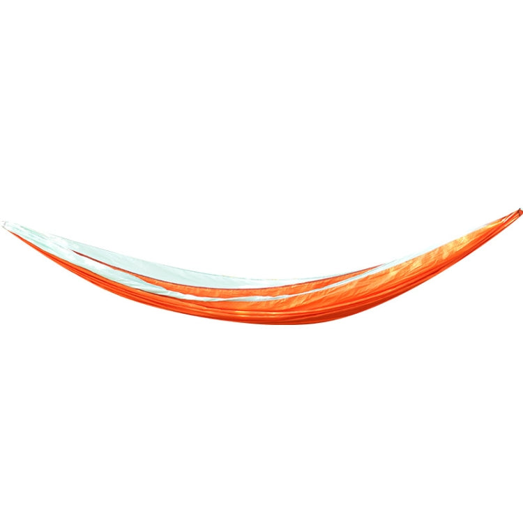 Sandsberg | Outdoor Hängematte Nylon Fallschirmstoff Reisen Camping Schaukel, Stil: 3m x 2m (Schwarz+Rot)