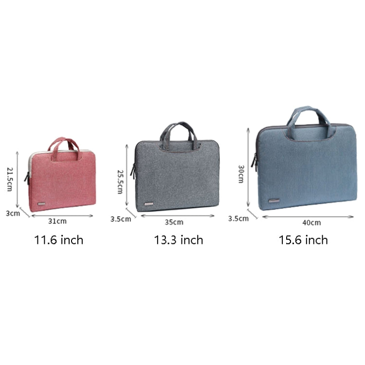 LiSEN LS-116 Schlichte Laptop-Tasche Business Laptop Innenbeutel, Größe: 11,6 Zoll (Canvas Bohemia)